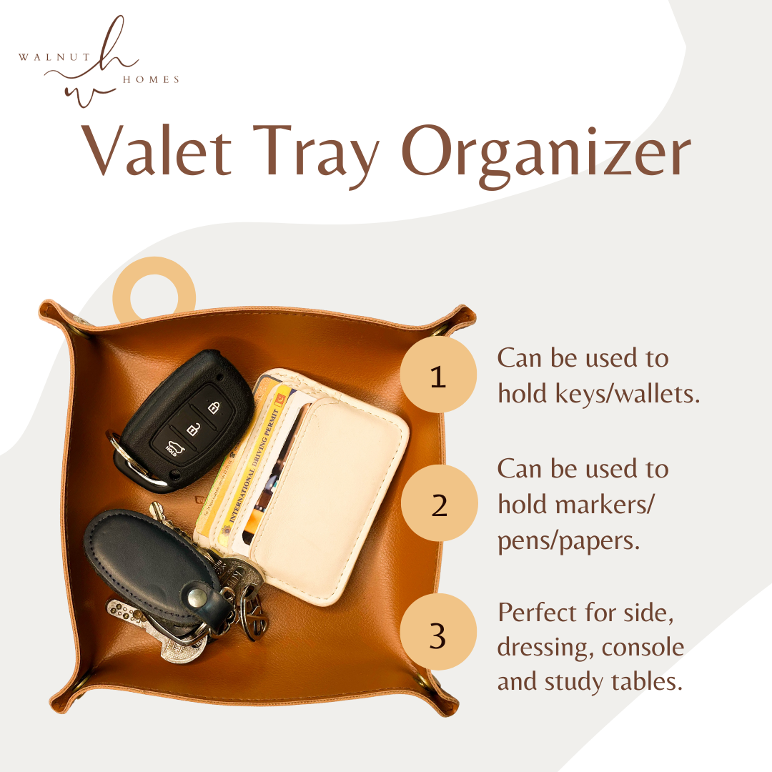 Valet Tray Organizer (Set of 2) – Walnut Homes Co.