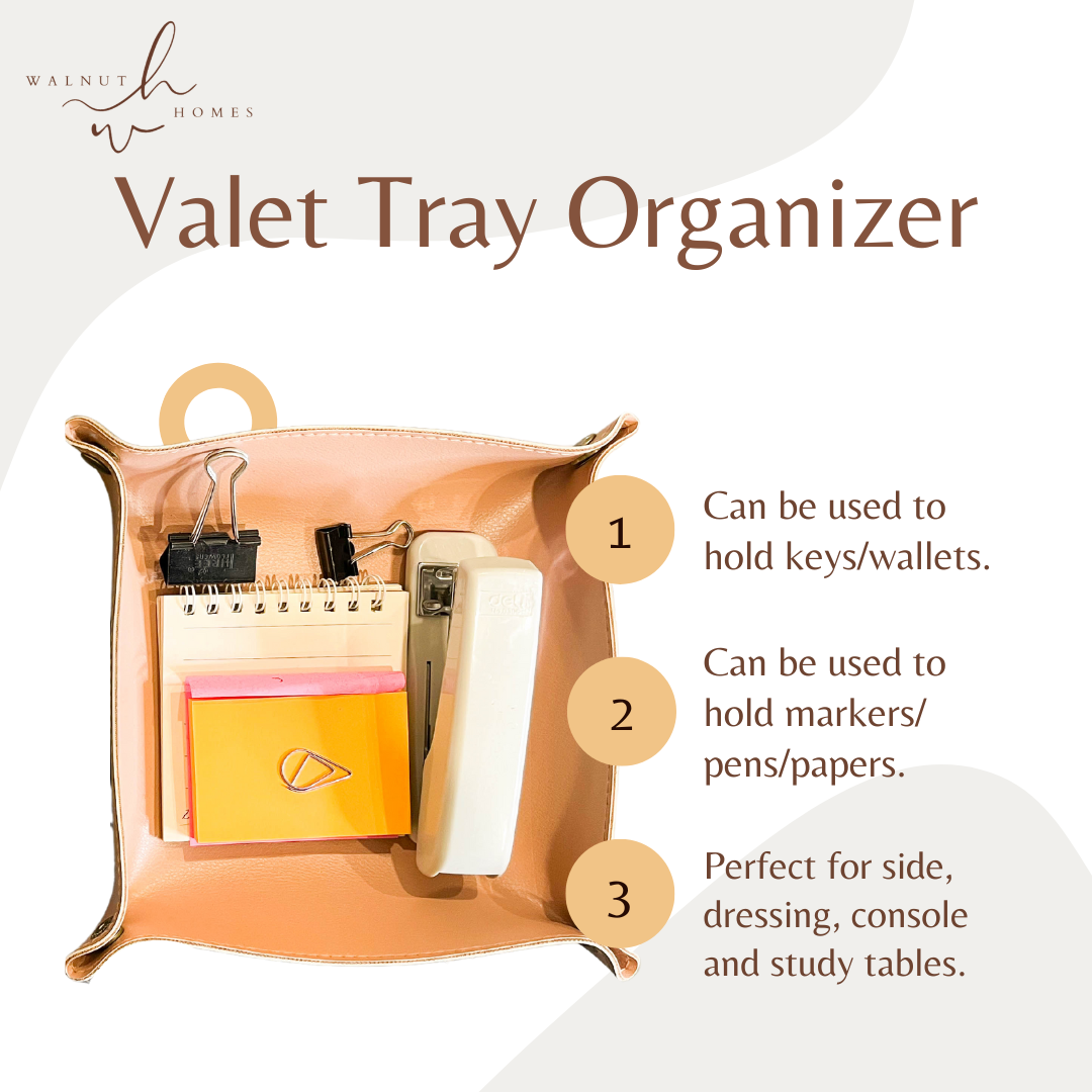 Valet Tray Organizer (Set of 2) – Walnut Homes Co.